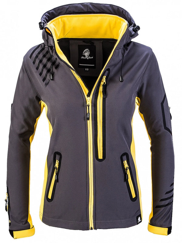 Rock Creek Damen Softshell Jacke mit Kapuze D-402