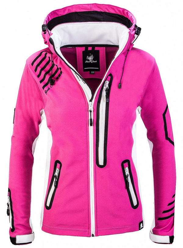 Rock Creek Damen Softshell Jacke mit Kapuze D-402
