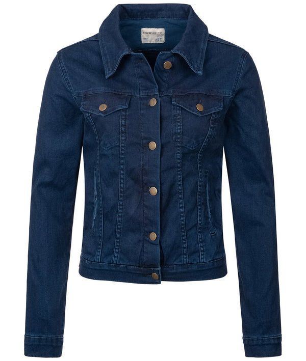 Rock Creek Damen Jeansjacke Denim D-401