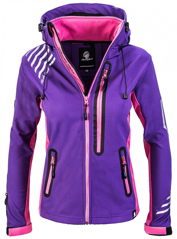 Rock Creek Damen Softshell Jacke mit Kapuze D-402