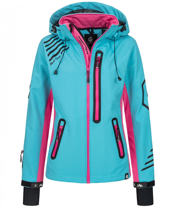 Rock Creek Damen Softshell Jacke mit Kapuze D-402