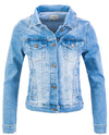Rock Creek Damen Jeansjacke Denim D-401