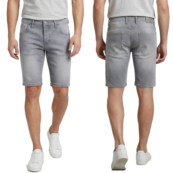Rock Creek Herren Jeans Shorts Grau RC-2451