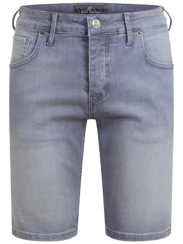 Rock Creek Herren Jeans Shorts Grau RC-2451
