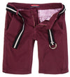 Rock Creek Herren Chino Shorts mit Gürtel RC-2133