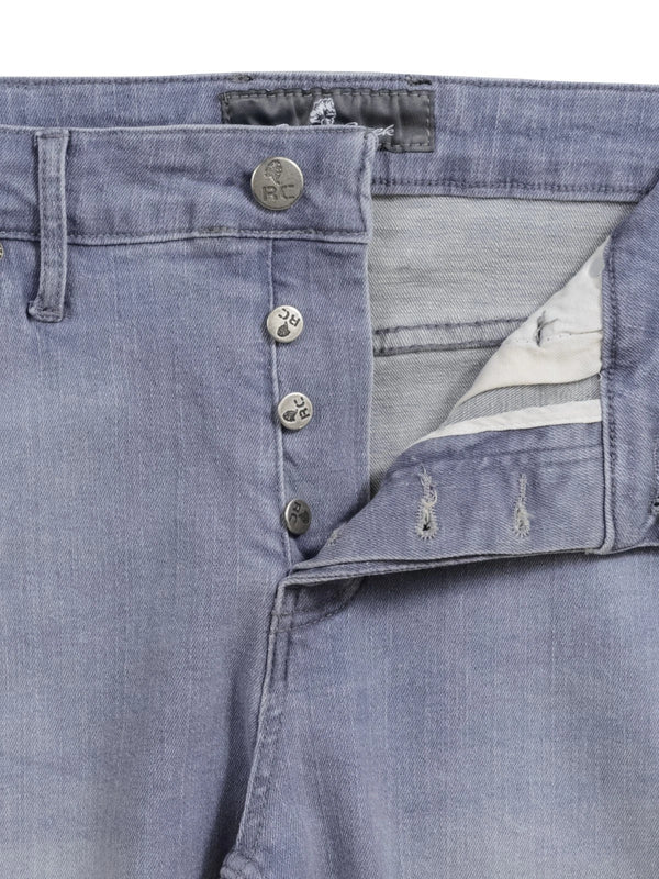 Rock Creek Herren Jeans Shorts Grau RC-2451