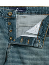 Rock Creek Herren Jeans Shorts Blau-Grün RC-2448